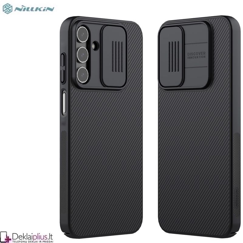 Nillkin Camshield dėklas su kameros apsauga - juodas (Samsung A15/A15 5G) Nillkin Camshield dėklas su kameros apsauga - juodas (Samsung A15/A15 5G)